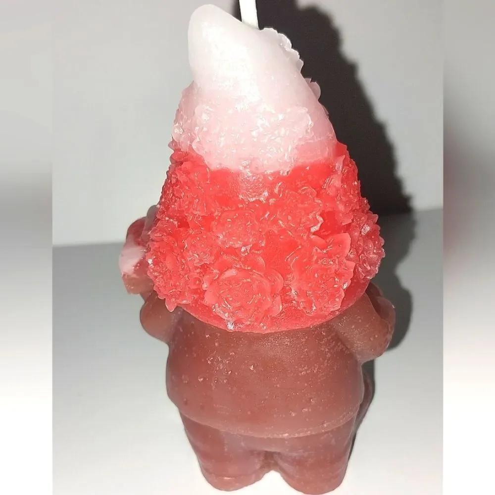 Hand crafted limited edition Gnome candle